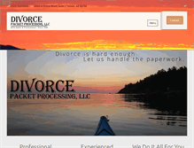 Tablet Screenshot of divorcepackettucson.com